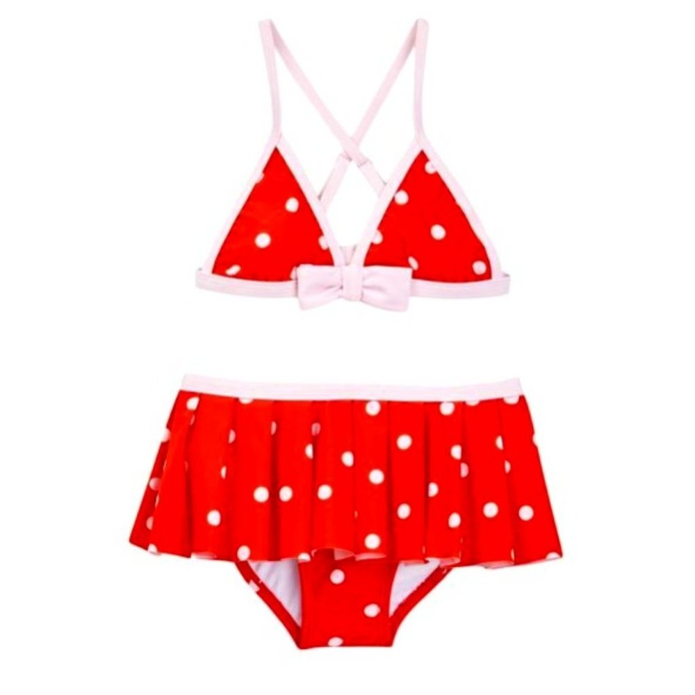 Kate Spade Polka Dot Two-Piece Swim Toddler Girls Size 2 2T 3 3T Swimsuit NEW
